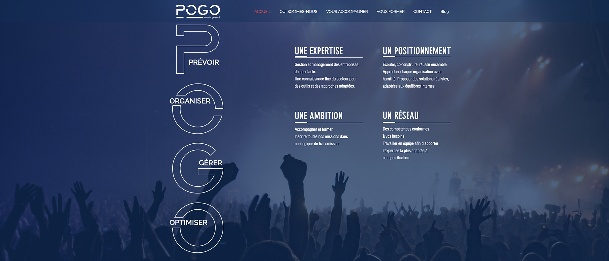 Présentation du site one page pogo-developpement.fr